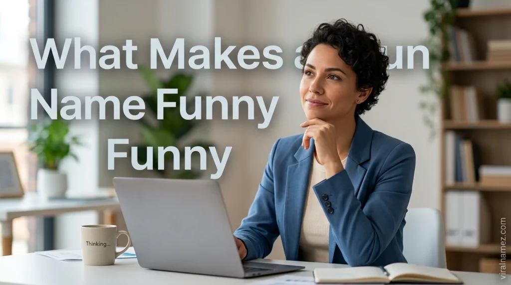 What Makes a Funny Name Funny