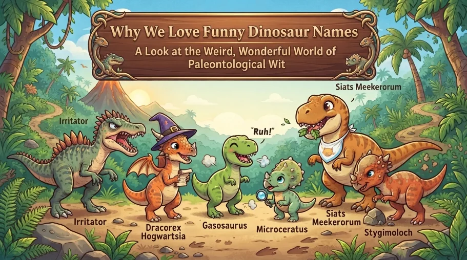 Why We Love Funny Dinosaur Names