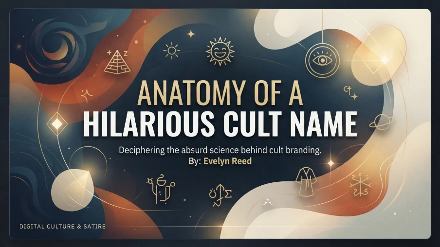 Anatomy of a Hilarious Cult Name