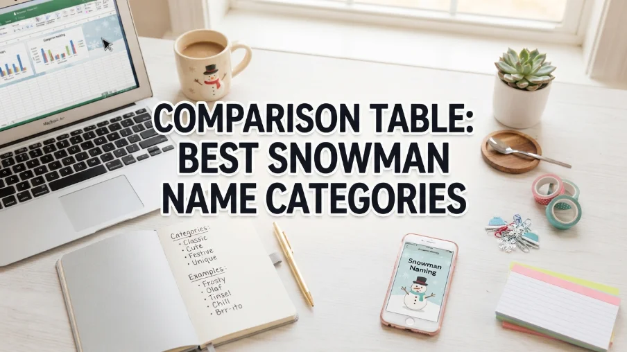 Comparison Table: Best Snowman Name Categories