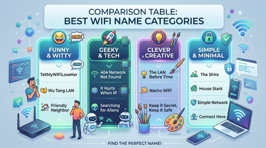 comparison-table-best-wifi-name-categories
