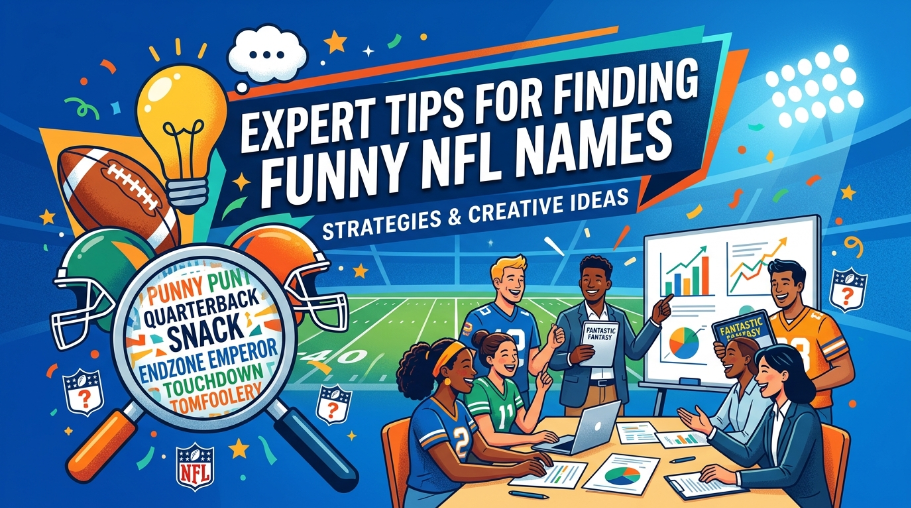 Expert Tips for Finding Funny NFL Names
