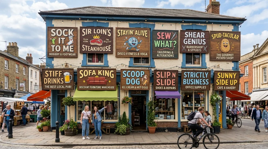 Funny Business Names That Start With S