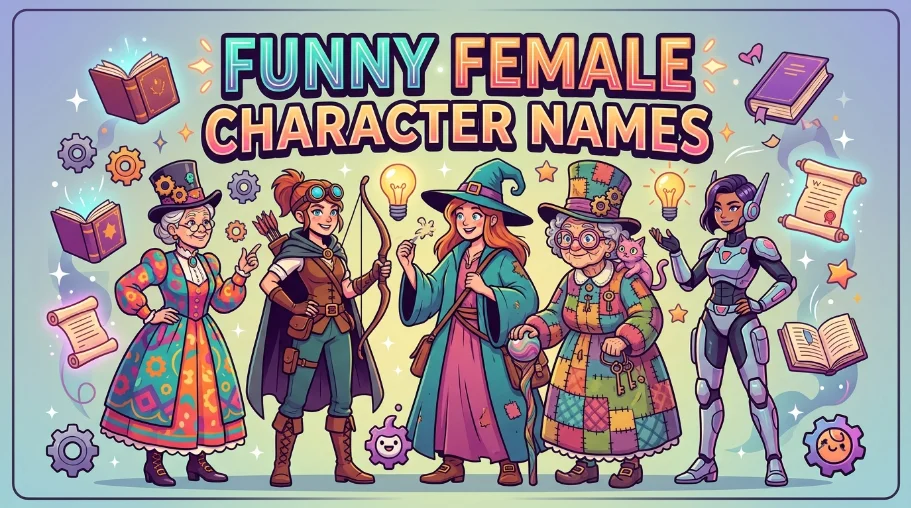 Funny Female Character Names