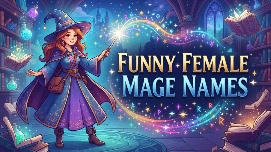 Funny Female Mage Names