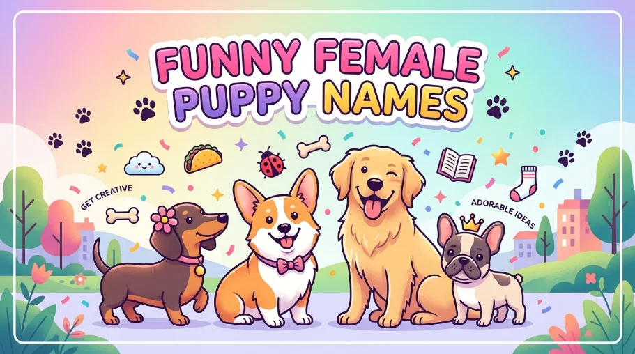 Funny Female Puppy Names