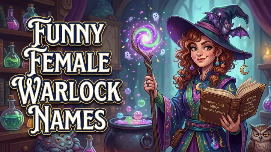 Funny Female Warlock Names