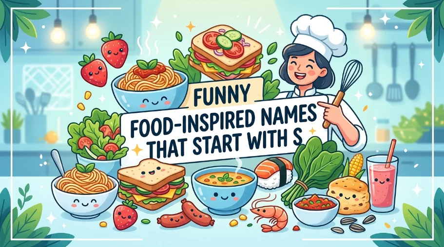 Funny Food-Inspired Names That Start With S