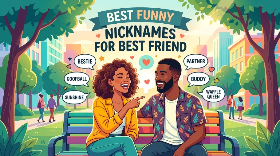 Funny Nicknames for Best Friend: