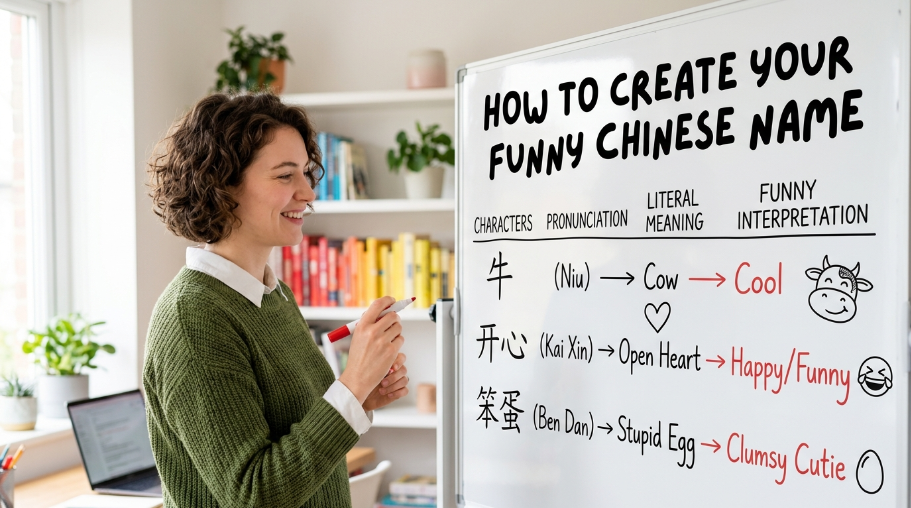 How to Create Your Own Funny Chinese Name