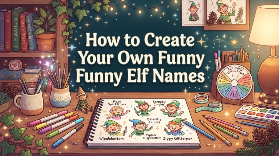 How to Create Your Own Funny Elf Names
