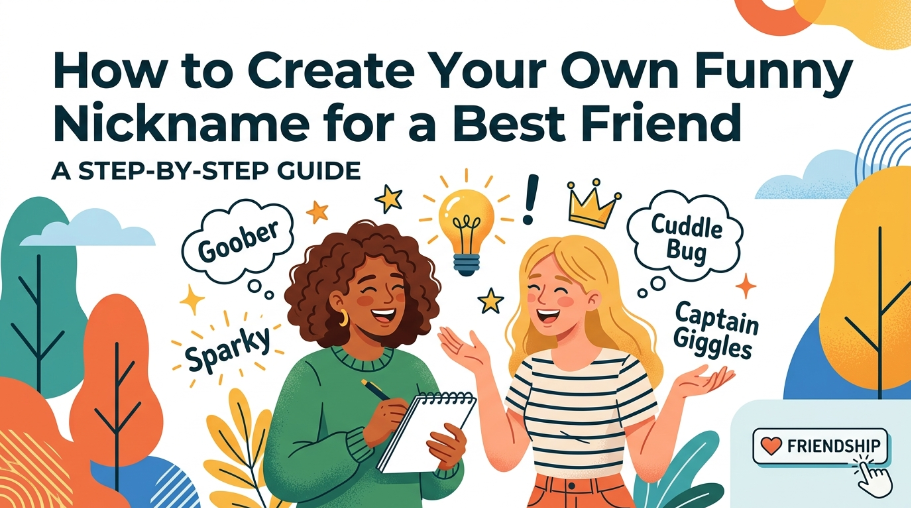 How to Create Your Own Funny Nickname for a Best Friend