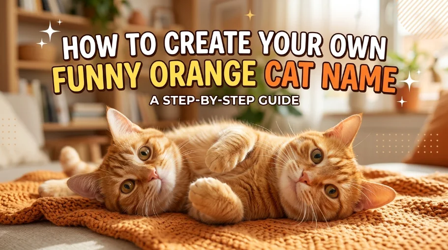 How to Create Your Own Funny Orange Cat Name