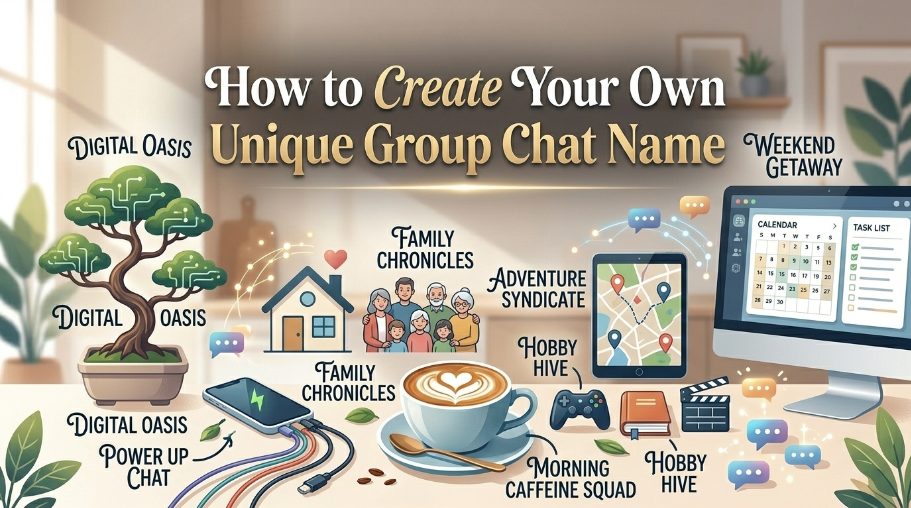 How to Create Your Own Unique Group Chat Name