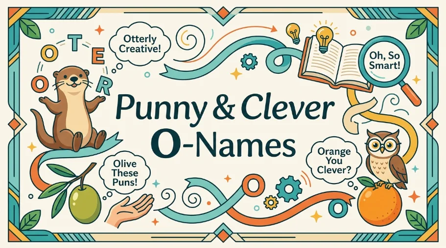 Punny & Clever O-Names