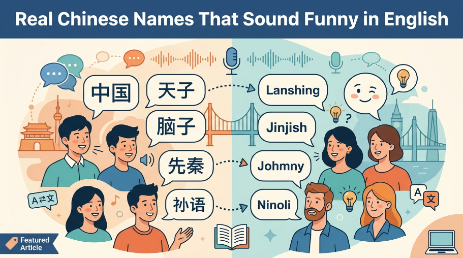 Real Chinese Names That Sound Funny in English