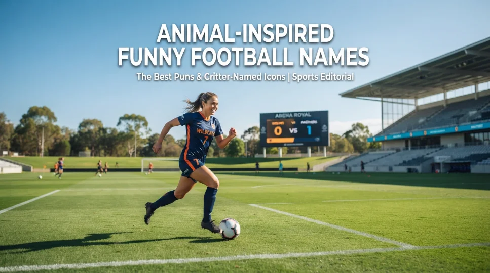 Animal-Inspired Funny Football Names