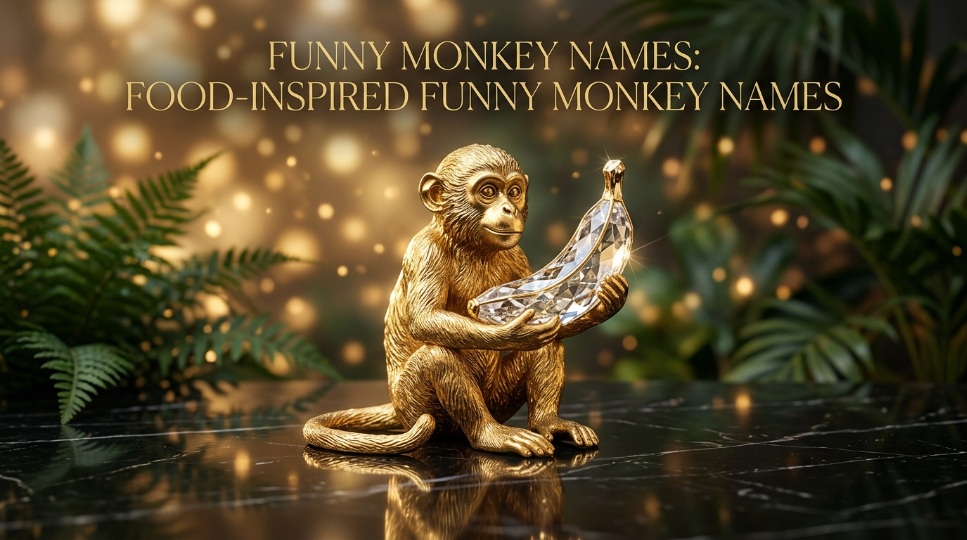 Food-Inspired Funny Monkey Names