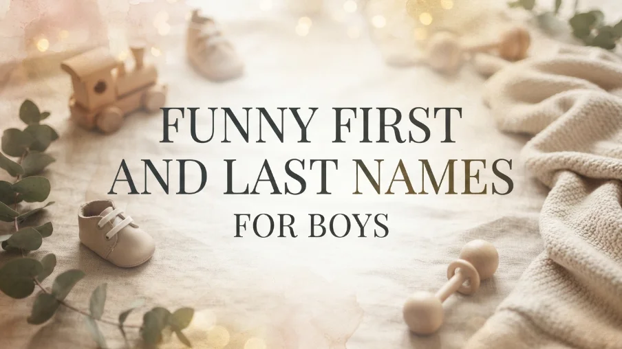 Funny First and Last Names for Boys