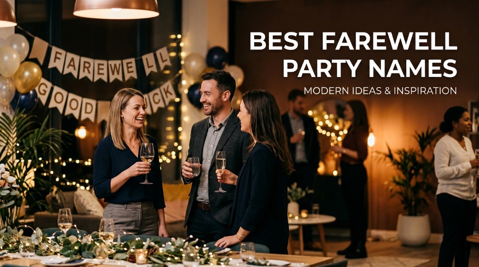 Best Farewell Party Names