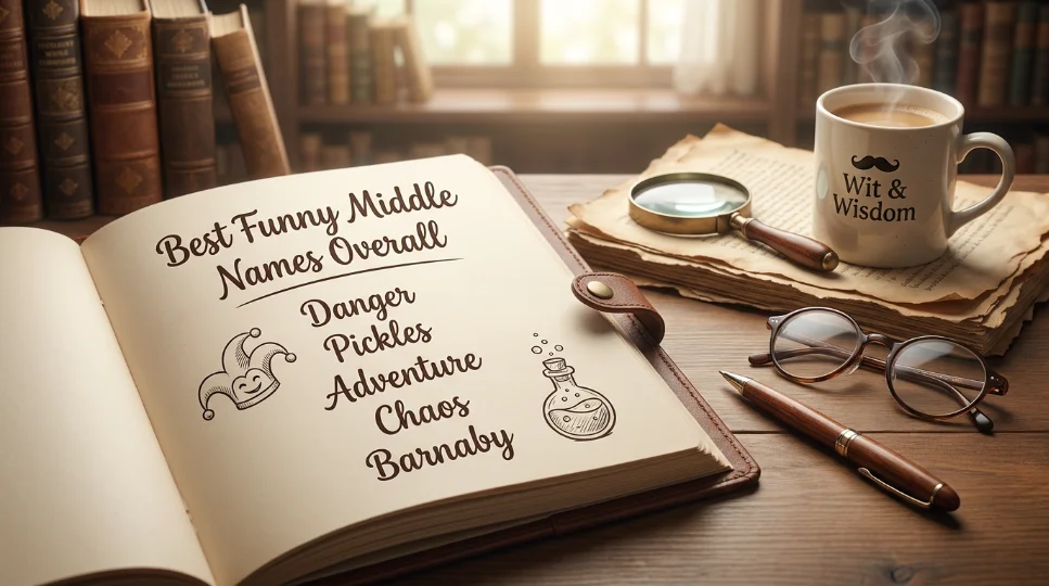 Best Funny Middle Names Overall
