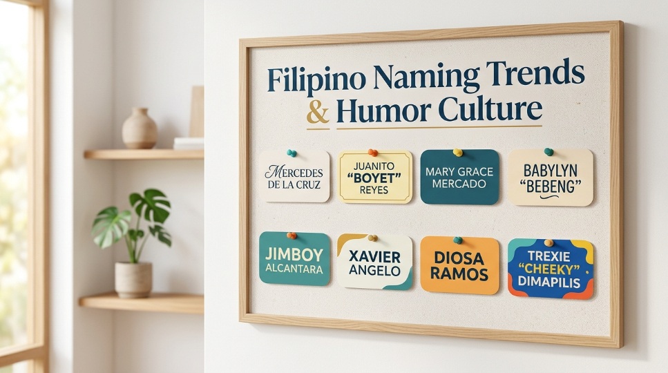 Filipino Naming Trends and Humor Culture