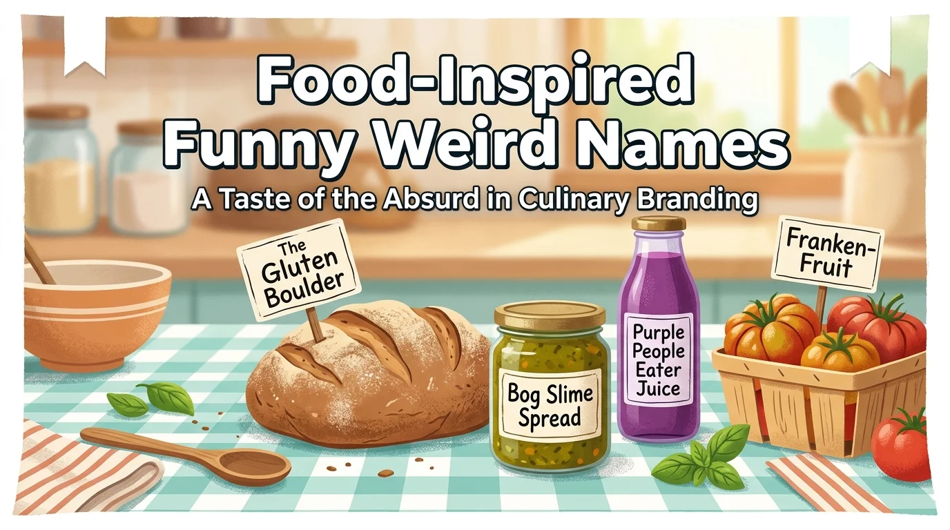 Food-Inspired Funny Weird Names