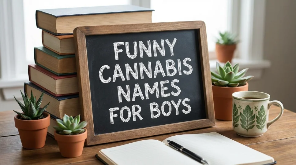 Funny Cannabis Names for Boys