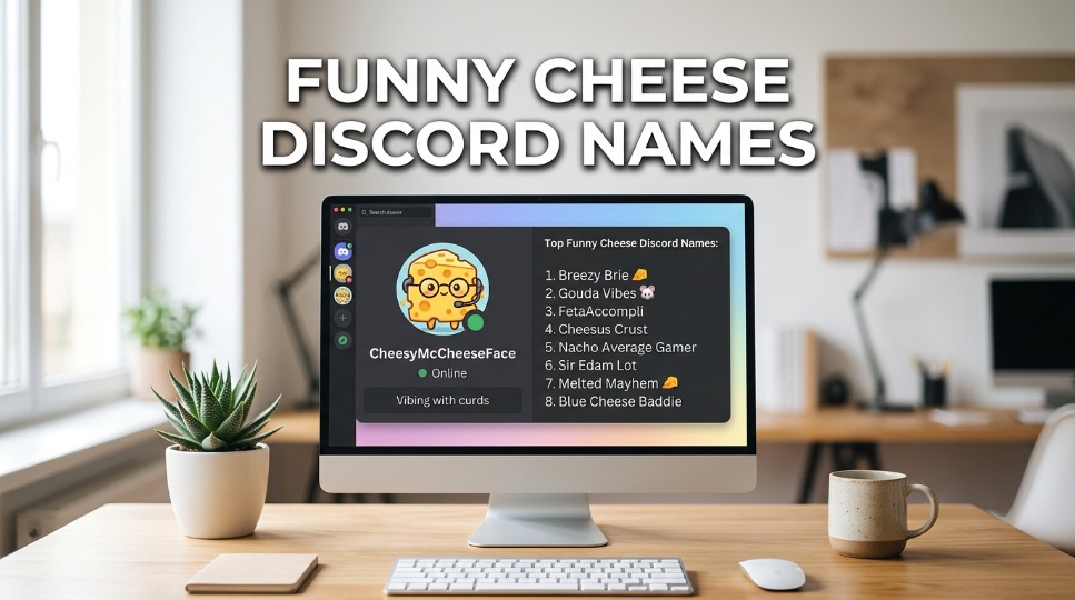 Funny Cheese Discord Names