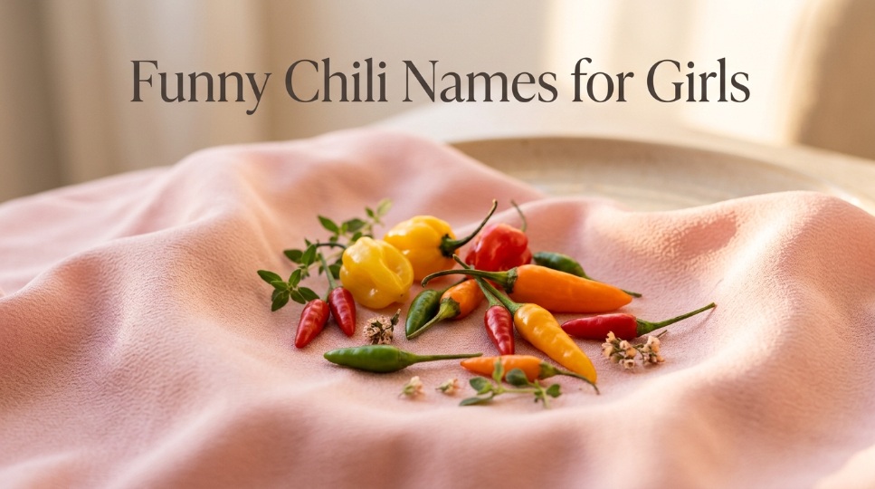 Funny Chili Names for Girls