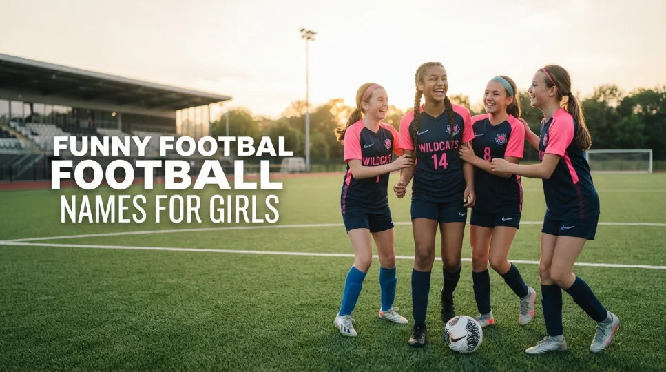 Funny Football Names for Girls
