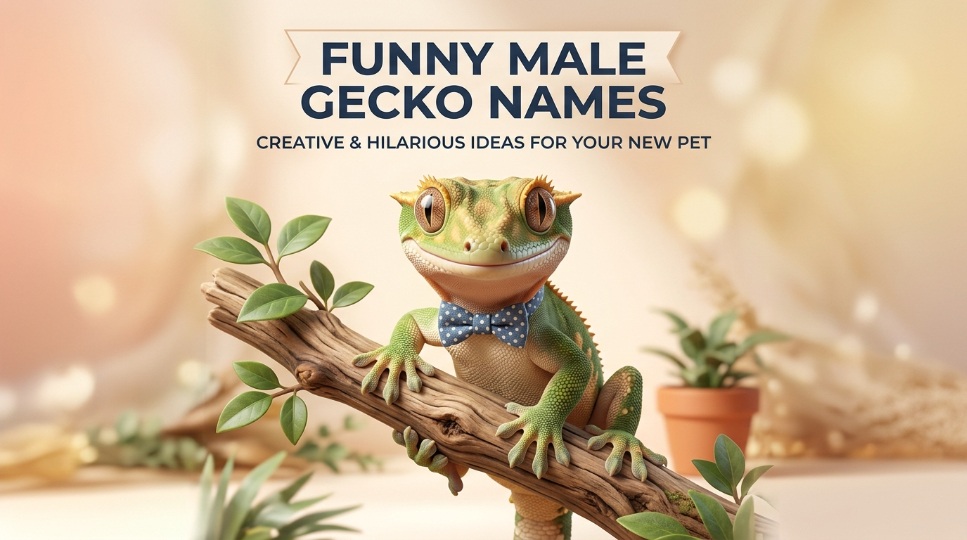 Funny Male Gecko Names