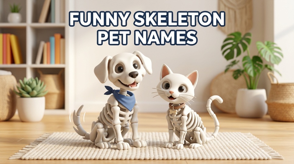 Funny Skeleton Pet Names