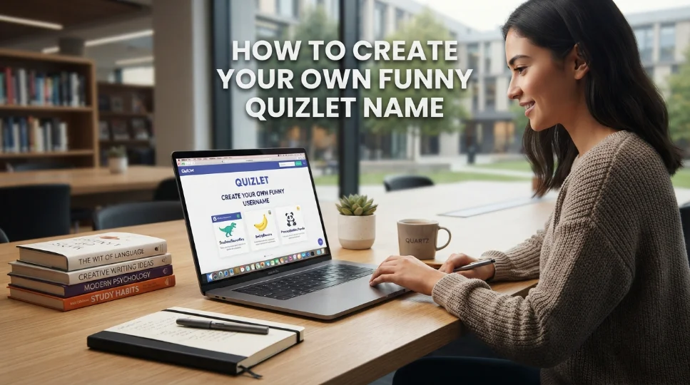How to Create Your Own Funny Quizlet Name