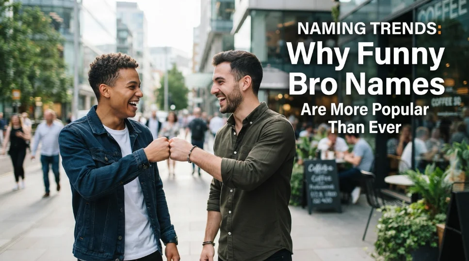 Naming Trends: Why Funny Bro Names Are More Popular Than Ever