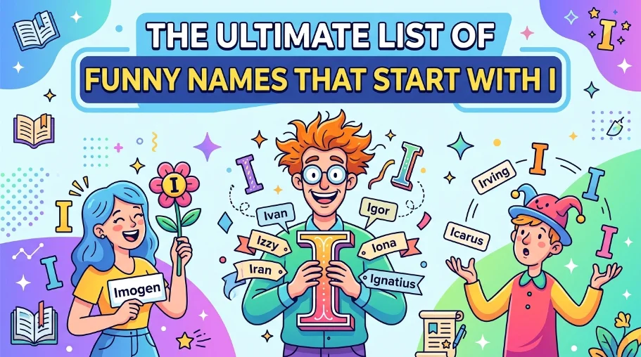 The Ultimate List of Funny Names That Start With I