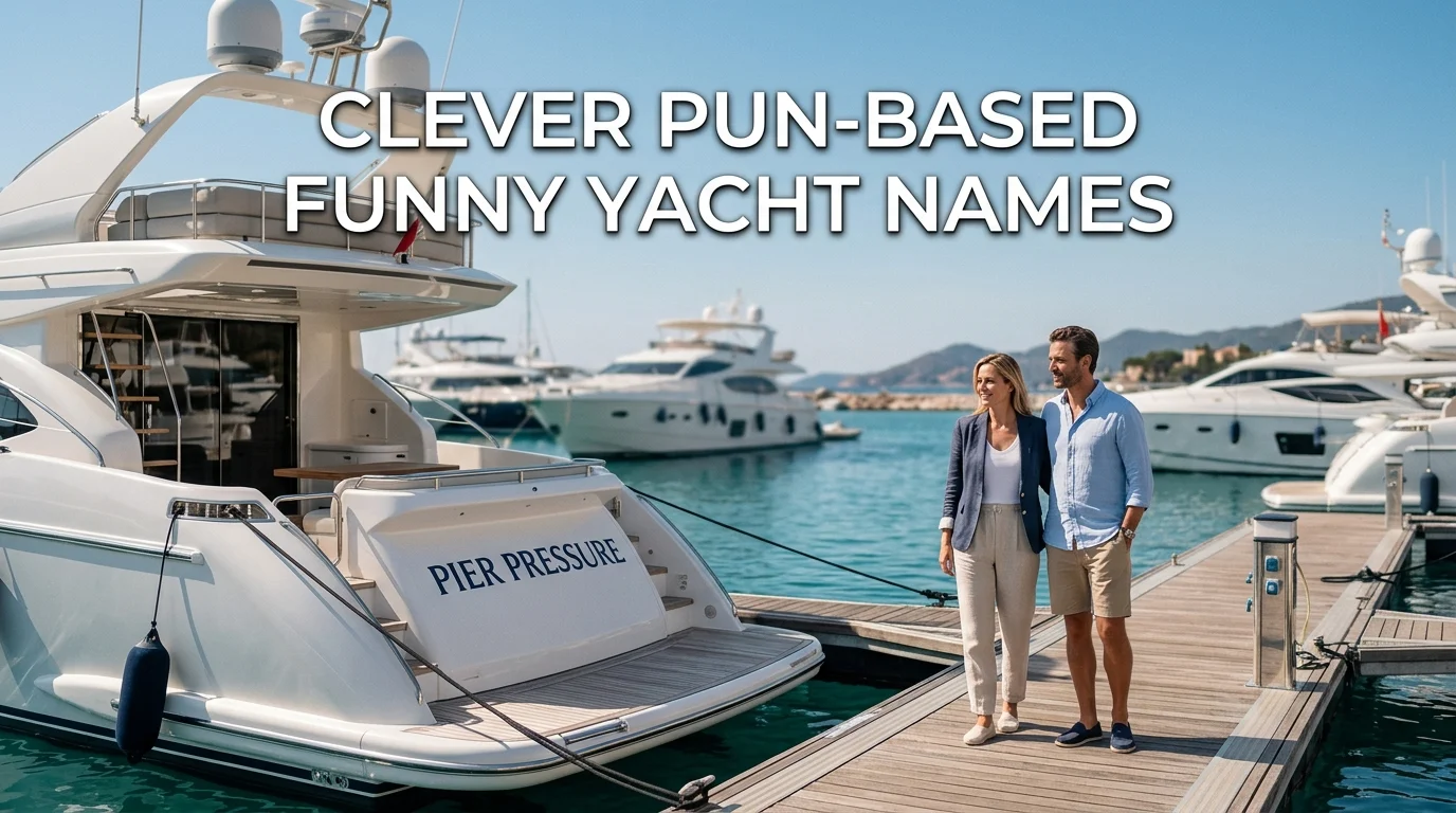 Clever Pun-Based Funny Yacht Names