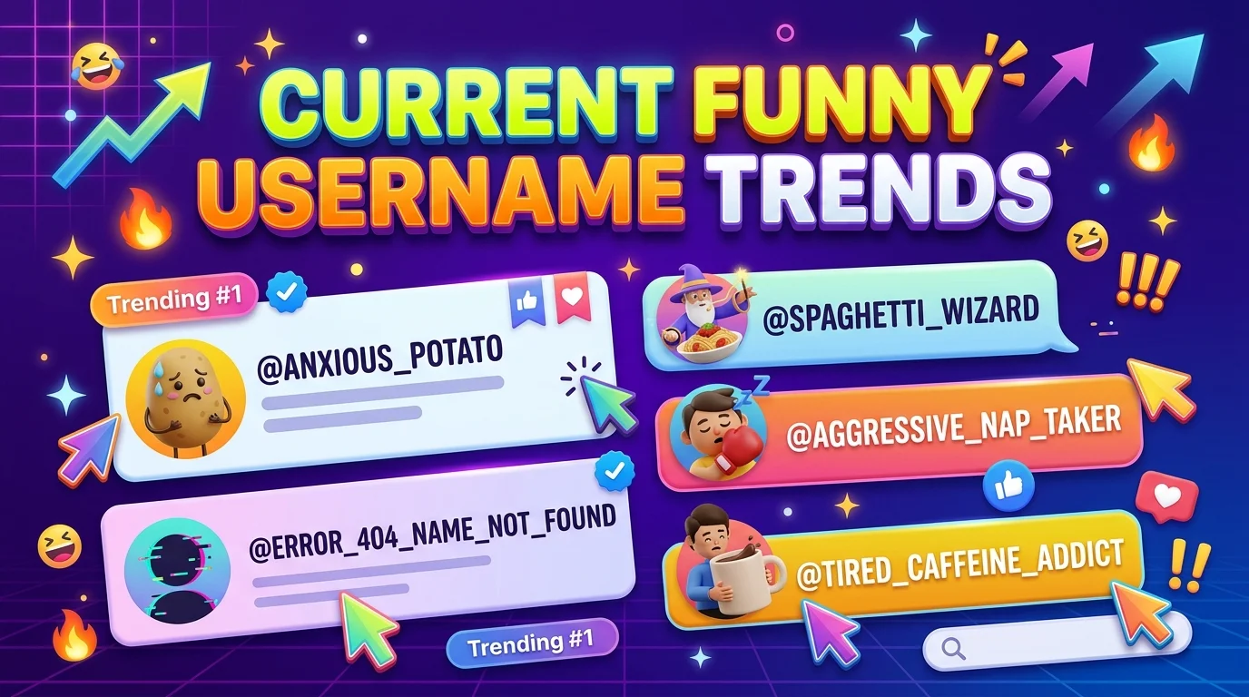 Current Funny Username Trends