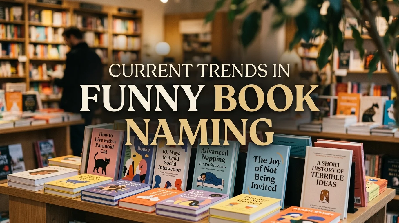 Current Trends in Funny Book Naming