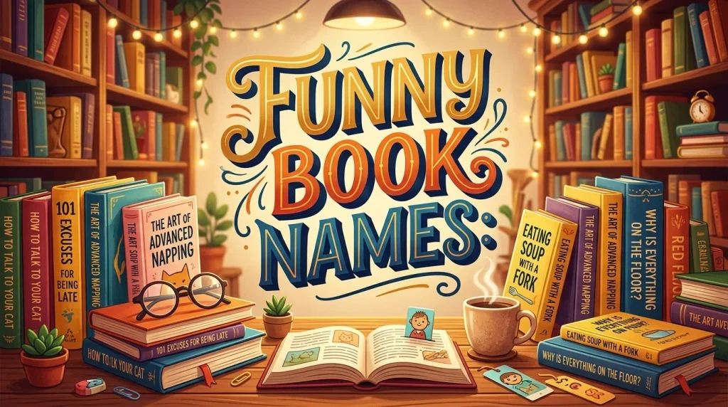 Funny Book Names for Boys