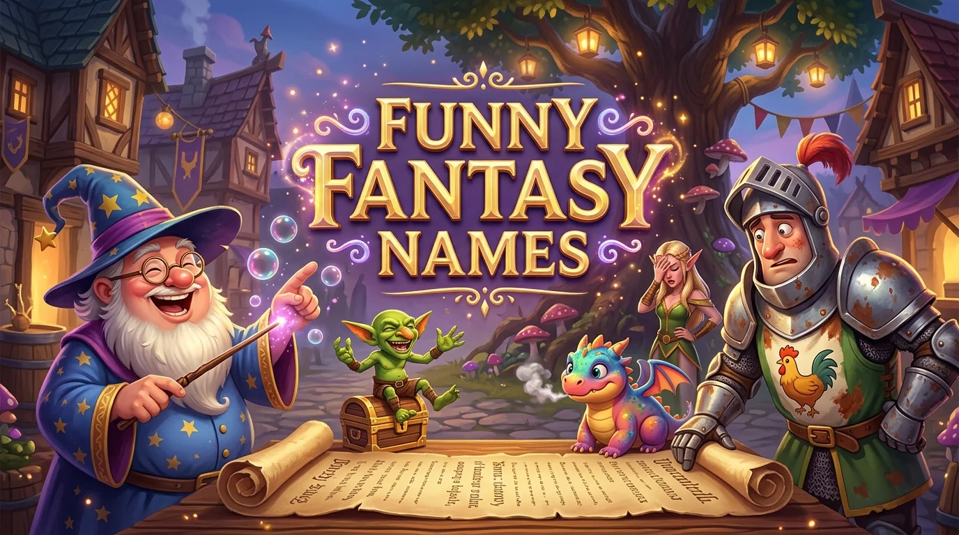 Funny Fantasy Names