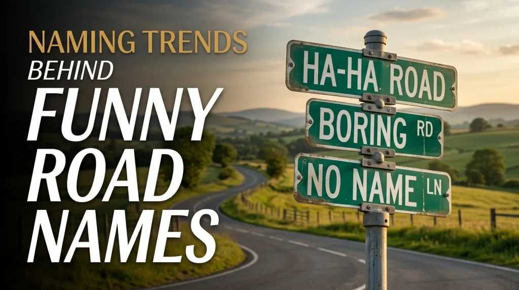 Naming Trends Behind Funny Road Names