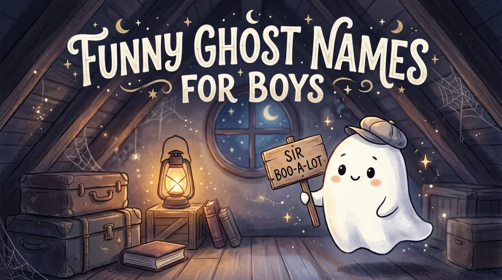 Funny Ghost Names for Boys