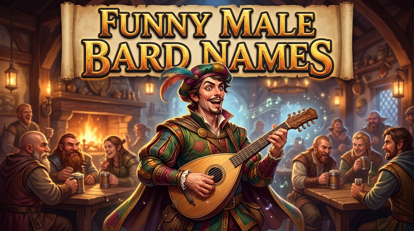 Funny Male Bard Names