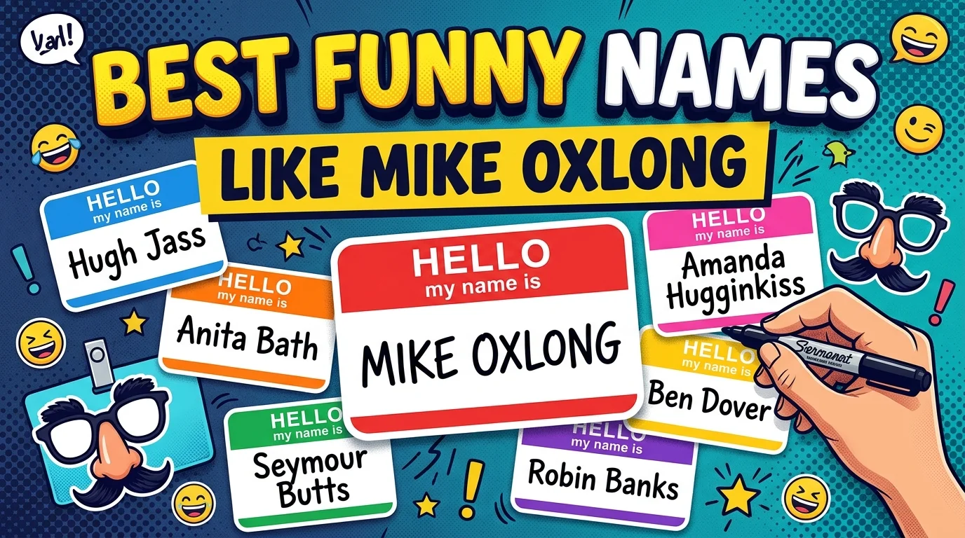 Best Funny Names Like Mike Oxlong