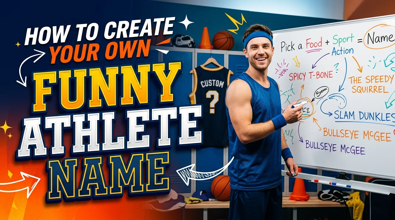 How to Create Your Own Funny Athlete Name
