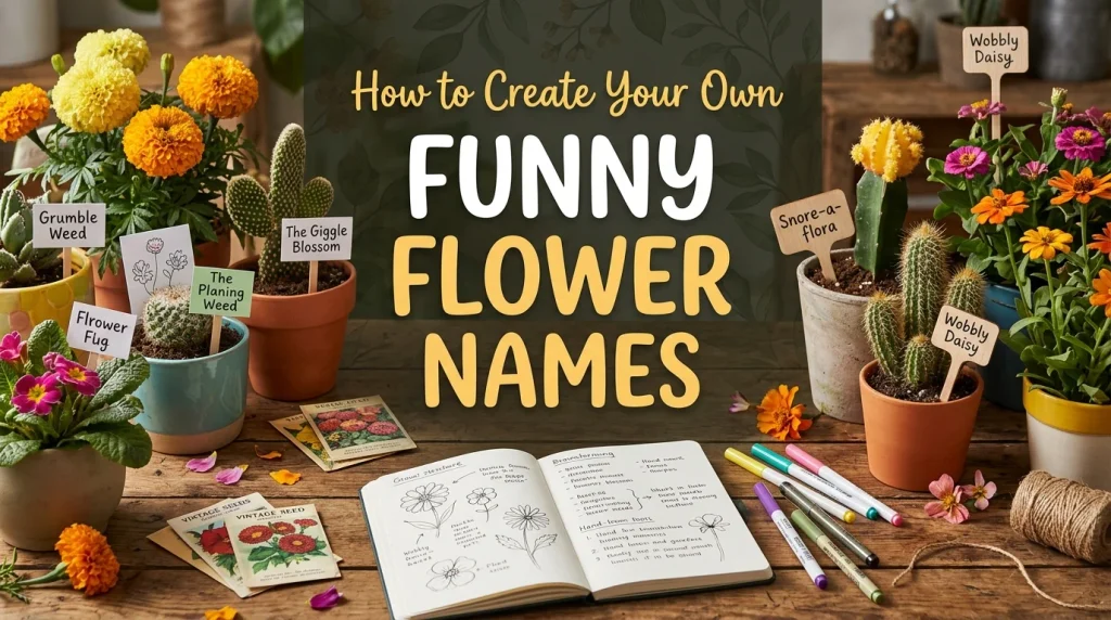 How to Create Your Own Funny Flower Names