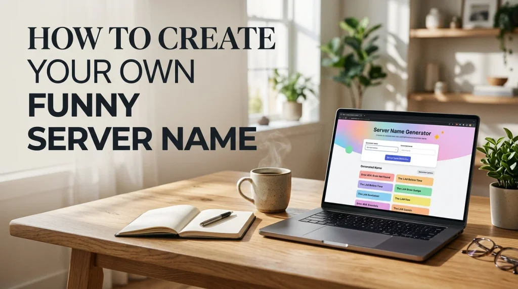 How to Create Your Own Funny Server Name
