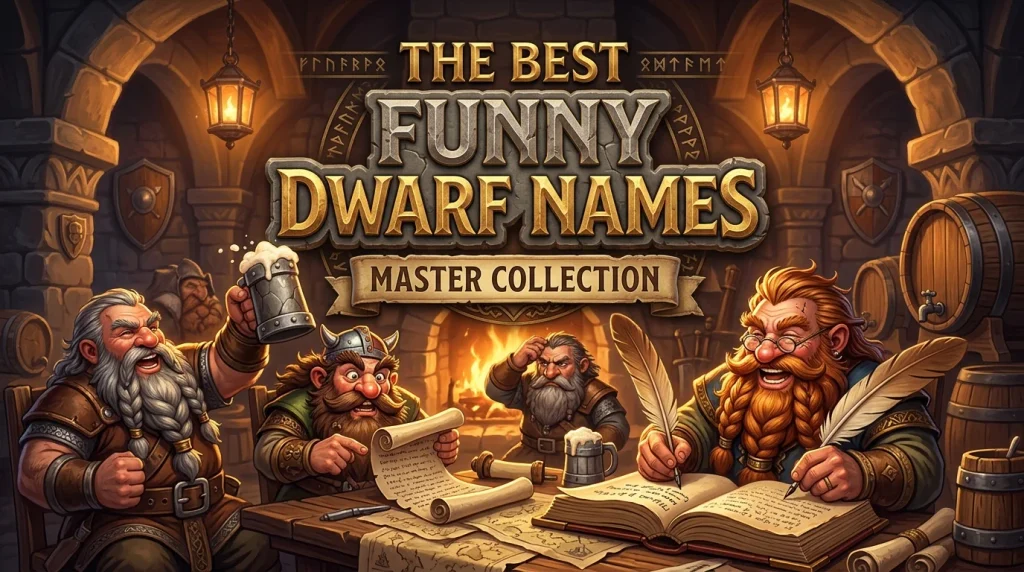 The Best Funny Dwarf Names: Master Collection