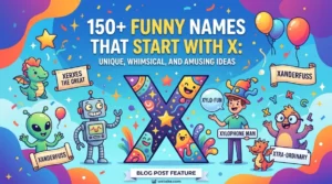 150+ Funny Names That Start With X:
